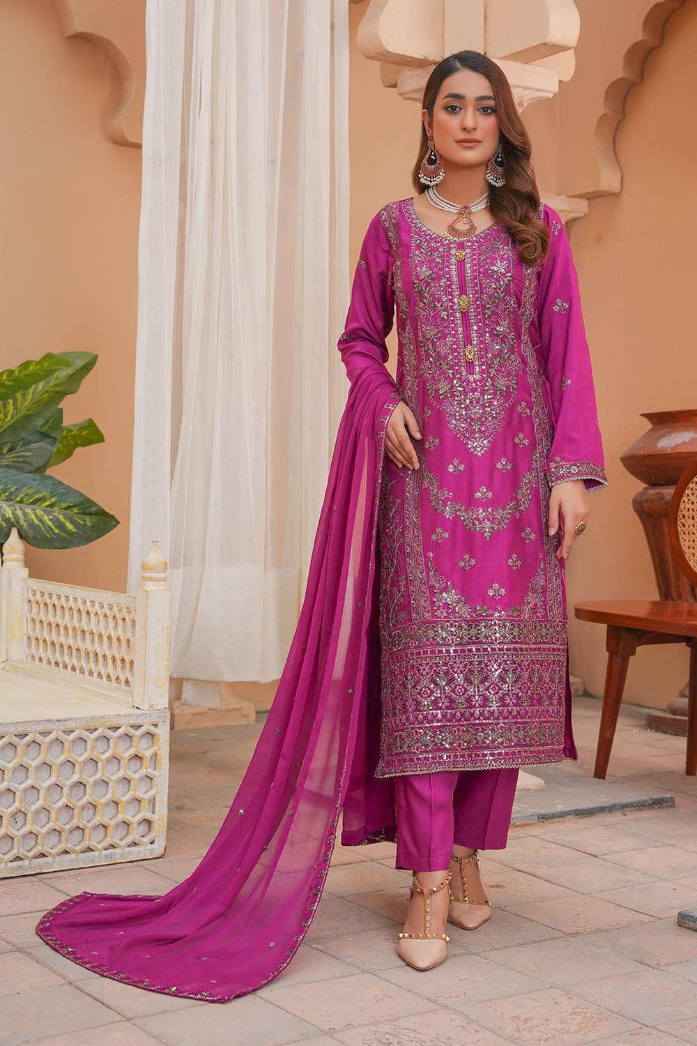 pakistani viscose suit